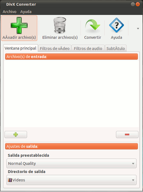 Divx Converter en Linux